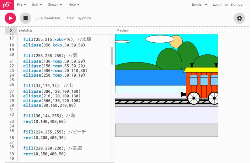 Playful Coding (メディアアートで遊び創る)